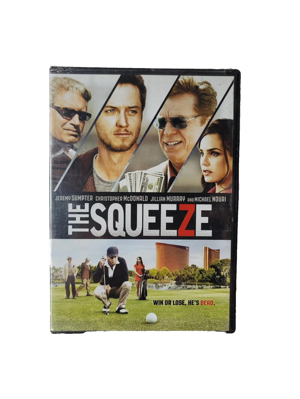The Squeeze DVD Jeremy Sumpter, Michael Nouri, Christopher McDonald New Sealed